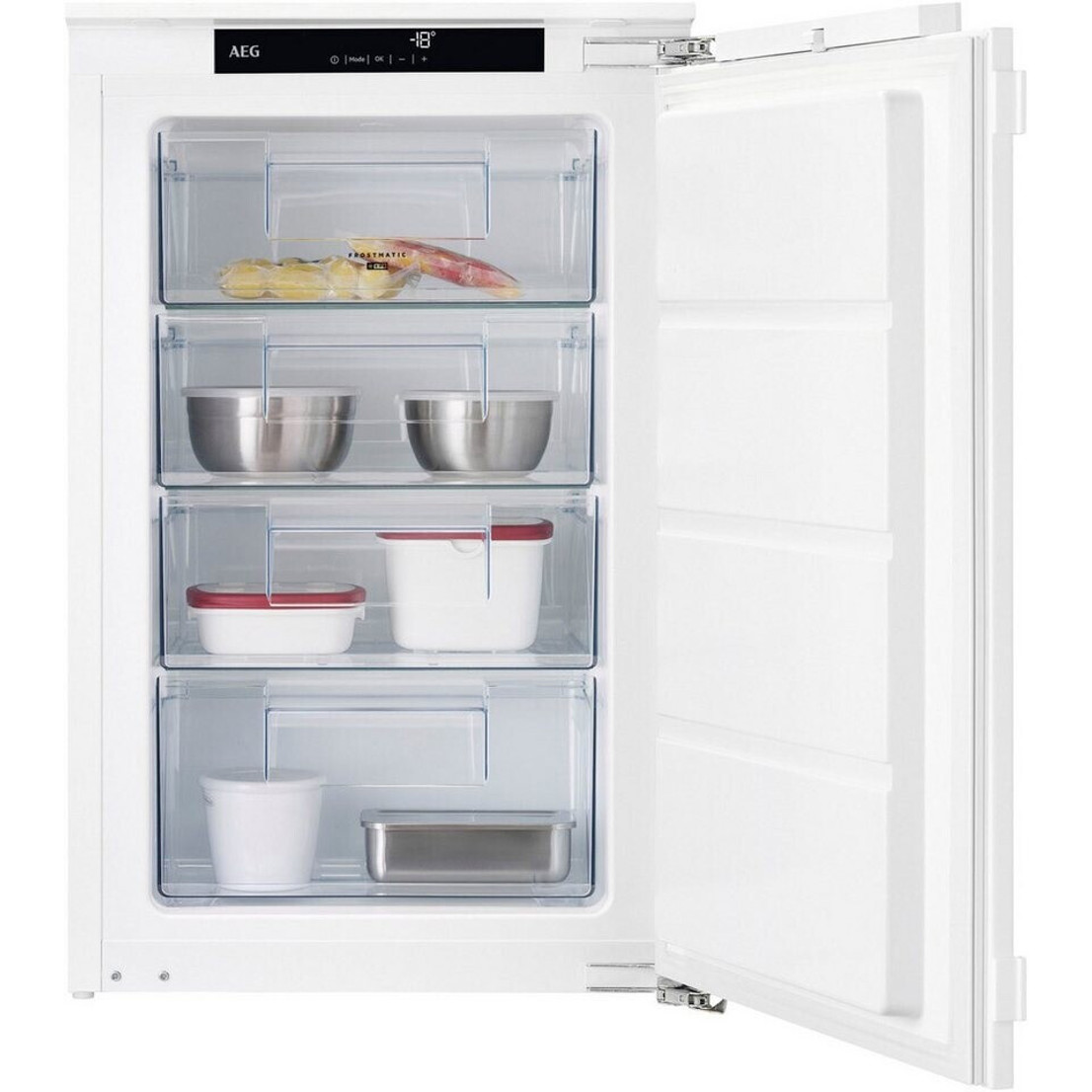 AEG - TAB6L88EF - Standgefrierschrank - 98 Liter Inhalt, LowFrost, weiß