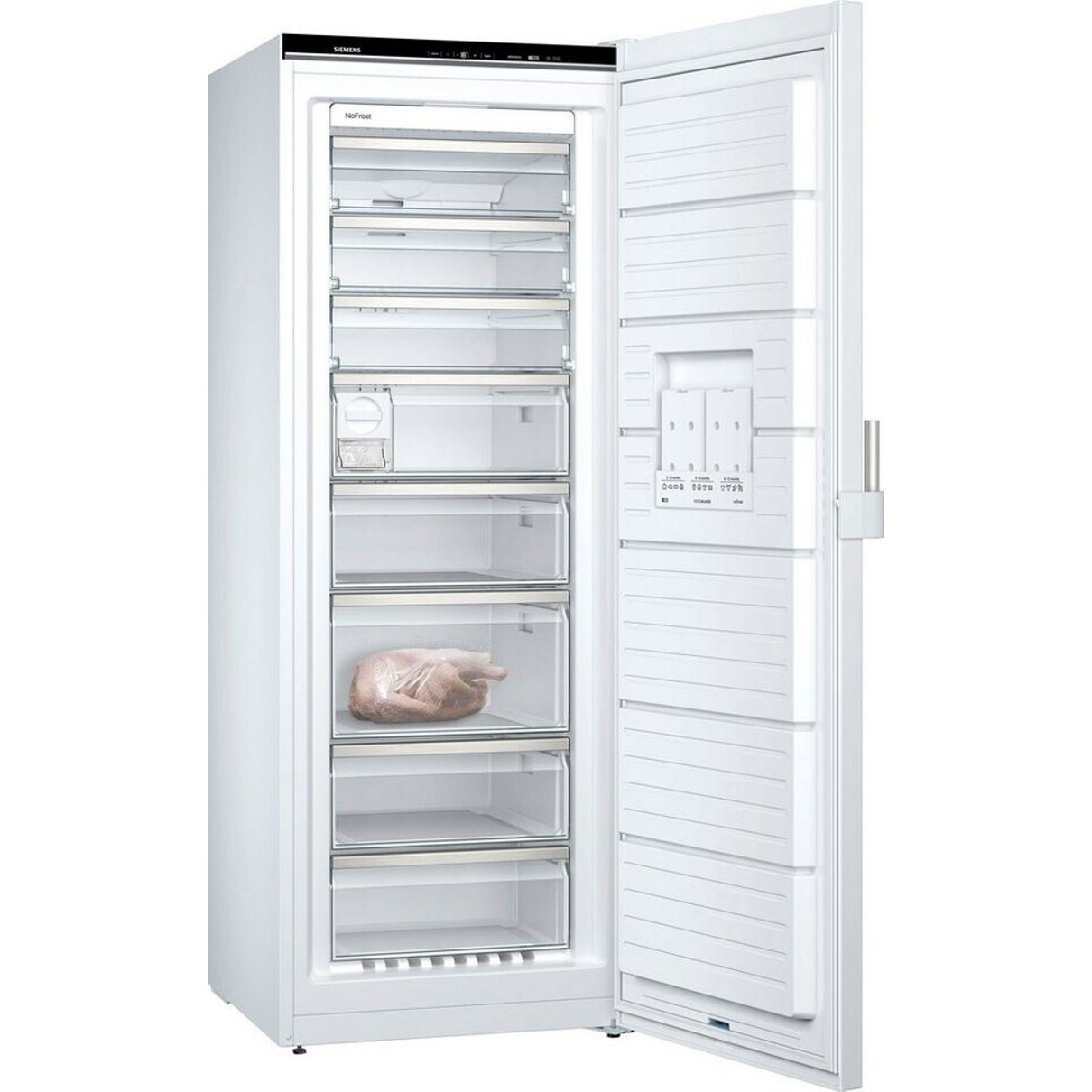 Siemens - GS58NAWCV - Standgefrierschrank - 366 Liter Inhalt, No-Frost, 38 dB