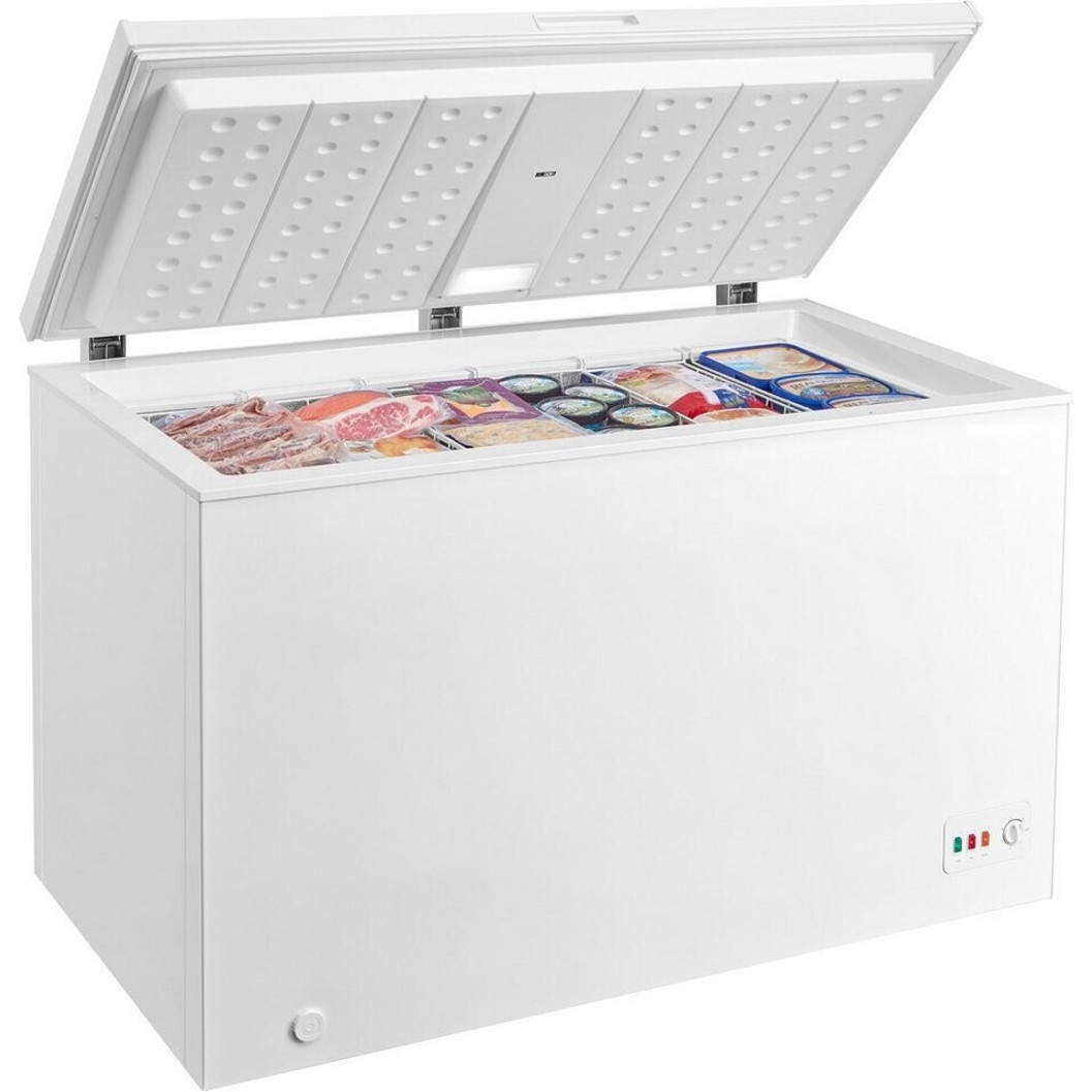 Hanseatic - HGT128B - Gefriertruhe - 300 Liter, 4 Sterne Gefrierklasse, weiß