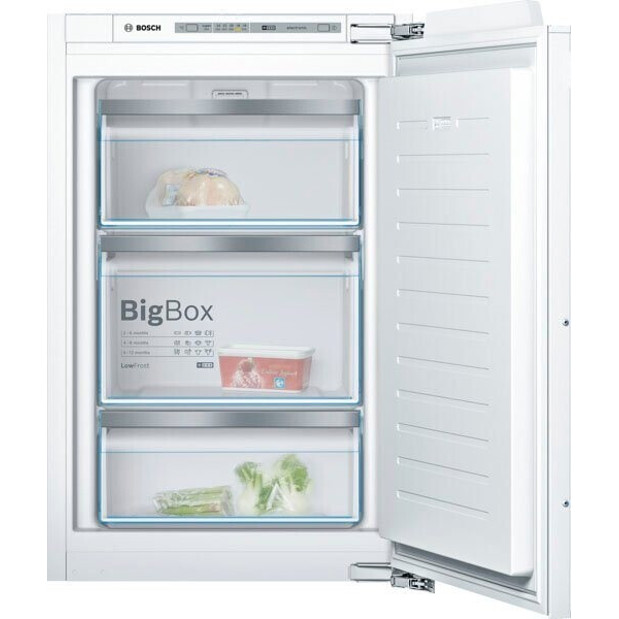Bosch - GIV21ADD0 - Einbaugefrierschrank - 95 Liter Nutzinhalt, LowFrost, Supergefrieren