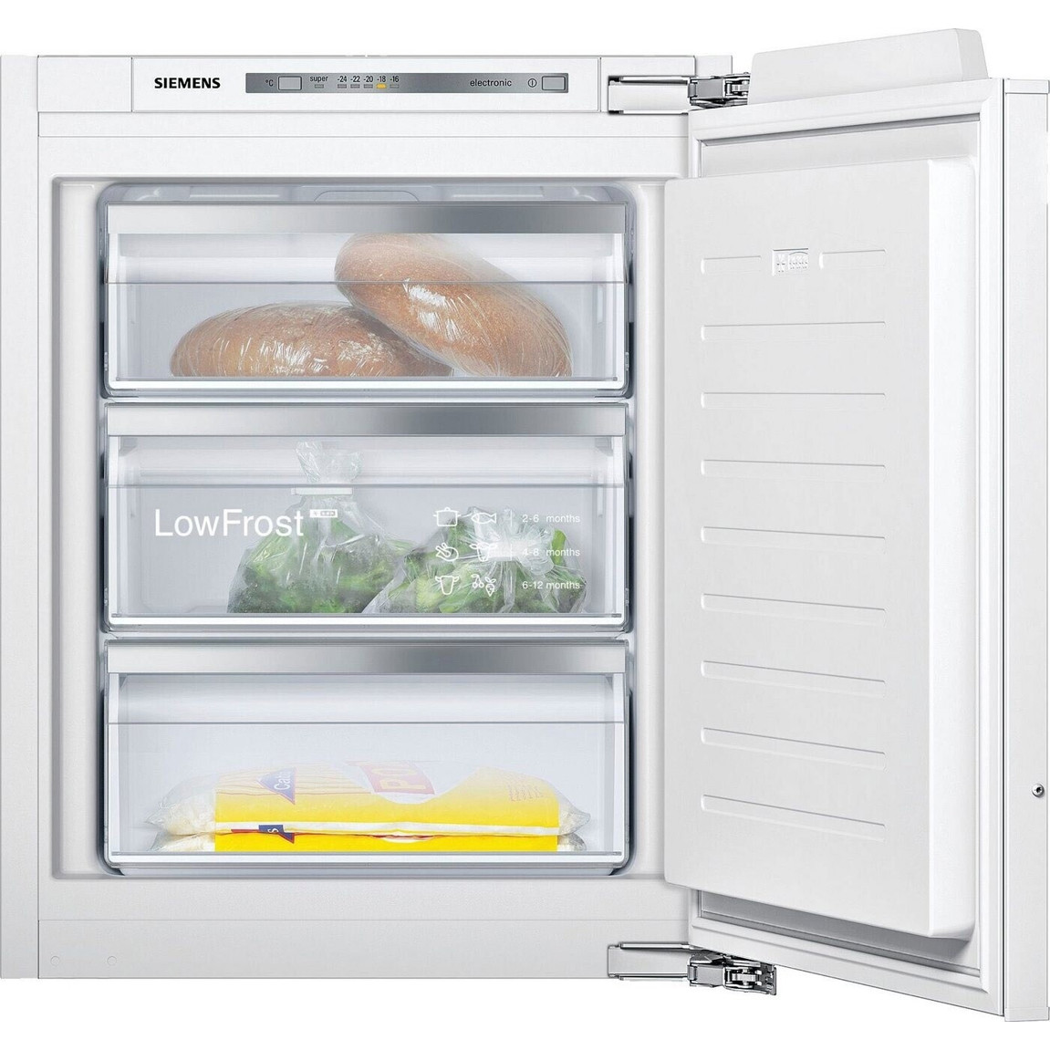 Siemens - GI11VADE0 - Einbaugefrierschrank - 72 Liter, 3 Schubladen, 36 dB
