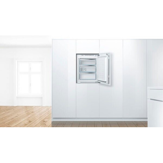 Bosch - GIV11ADC0 - Einbaugefrierschrank - 70 Liter Inhalt, LowFrost, Supergefrieren
