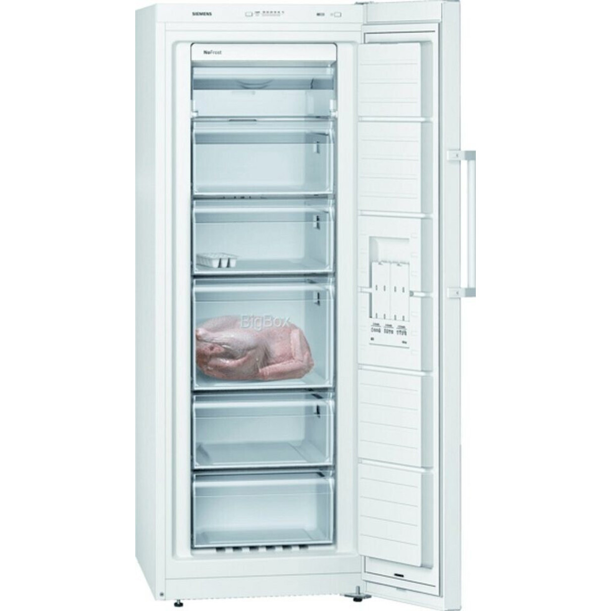 Siemens - GS29NFWEV - Gefrierschrank - No-Frost, 200 Liter, BigBox