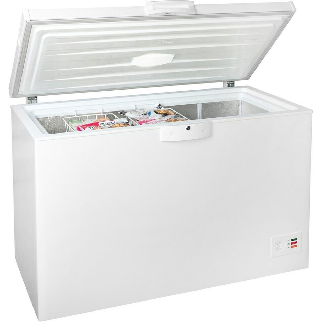 Beko - HSM27050 - Gefriertruhe - 284 Liter, 36 dB, weiß