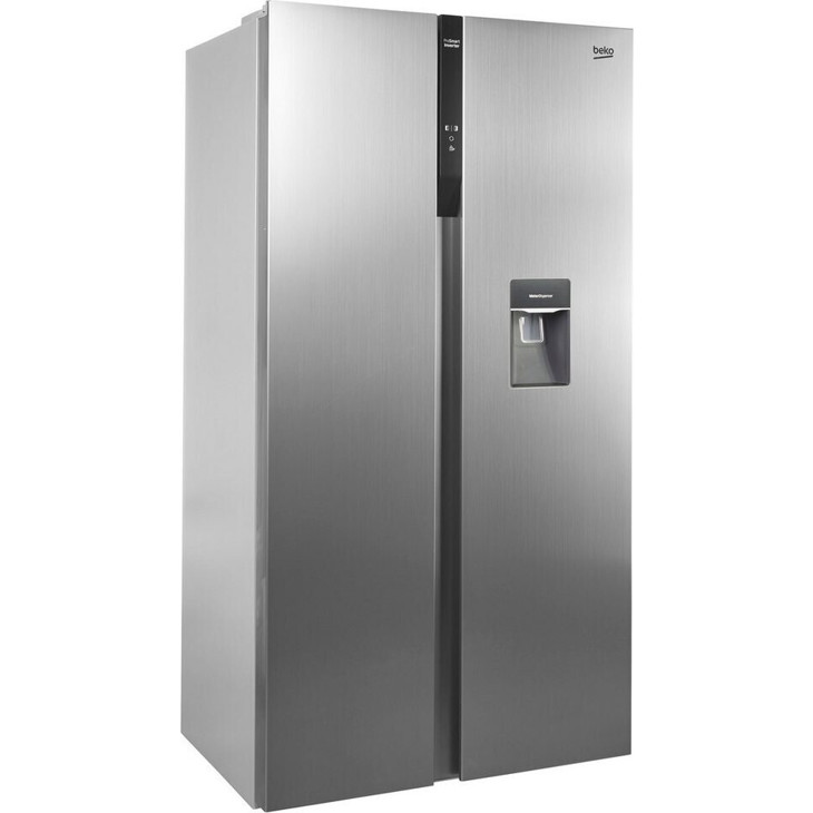 Beko - GNO5322WDXPN - Side-by-Side-Kühlschrank - No-Frost, 529 Liter, silber