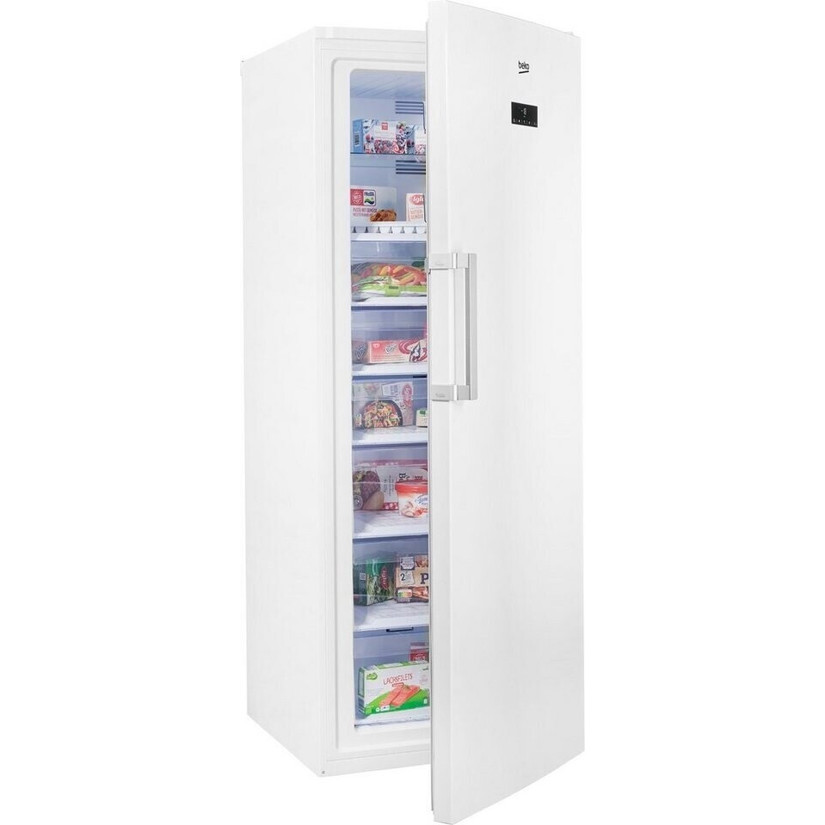 Beko - RFNE448E45W - Standgefrierschrank - 404 Liter, No-Frost, weiß
